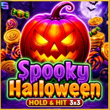 Spooky Halloween - Hold & Hit 3x3 game tile